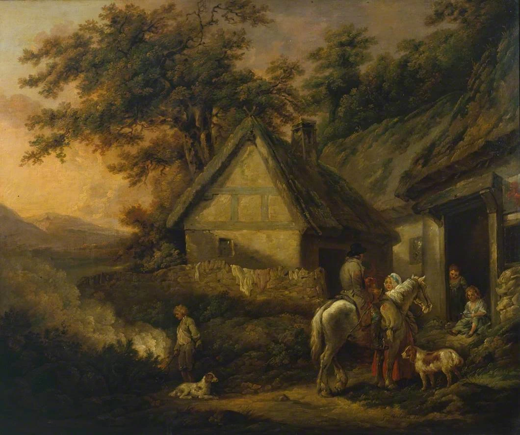 Alla porta di una locanda - National Portrait Gallery, Londra